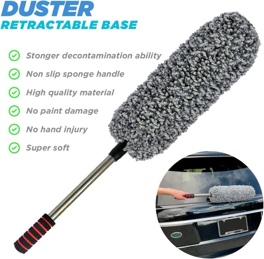 Car Duster Kit Microfiber Brush